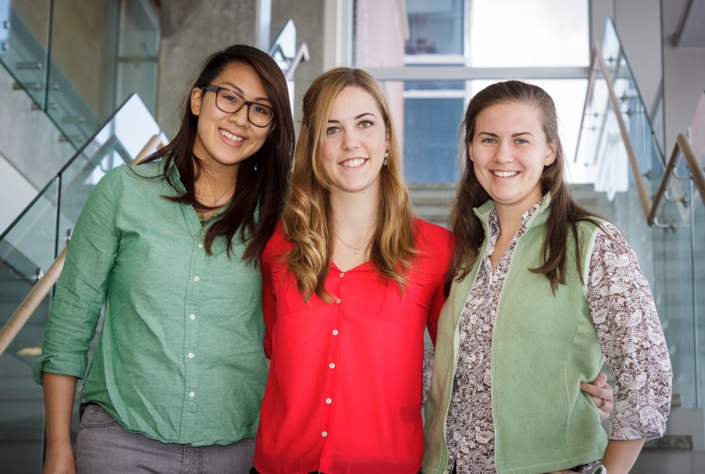 Diana Shum, Brittany Vivian, & Sarah Hall